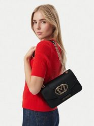 LOVE MOSCHINO Torebka JC4207PP0PKB0000 Czarny. Czarne torebki klasyczne Love Moschino, bez wzorów, ze skóry, bez dodatków. Za 919.99 zł.