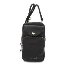 Czarna Torebka Damska Pepe Moll Mała Torebka Na Ramię. Czarne listonoszki Pepe Moll, bez wzorów, z nylonu, eleganckie, na ramię, małe, bez dodatków. Za 134.99 zł.