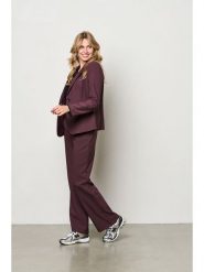 &Co Woman Spodnie "Patrice" w kolorze brązowym rozmiar: 3XL. Brązowe spodnie materiałowe &Co Woman, bez wzorów, z materiału. Za 282.99 zł.