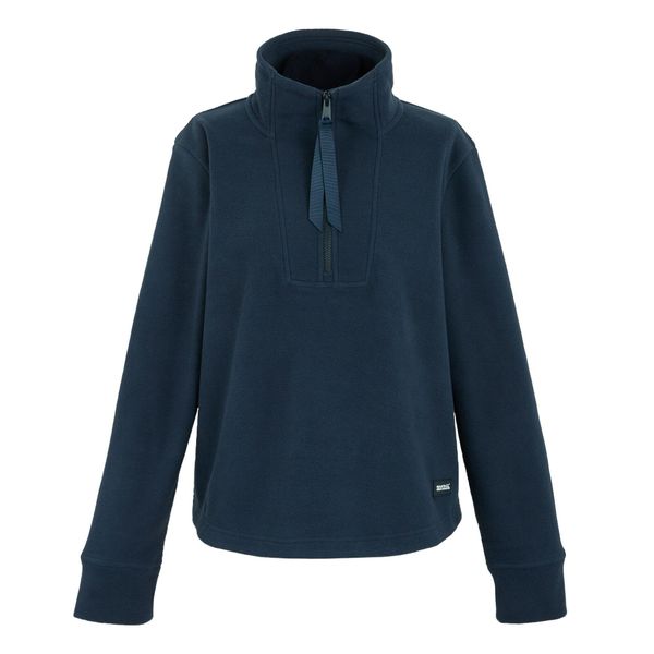 Bluza Polarowa Damska Juliette Half Zip. Fioletowe bluzy bez kaptura Regatta, xs, bez wzorów, z polaru, trekkingowe. Za 50.99 zł.