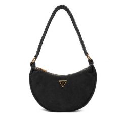 Torebka Guess. Czarne torebki klasyczne Guess, z aplikacjami, klasyczne, bez dodatków. Za 439.99 zł.