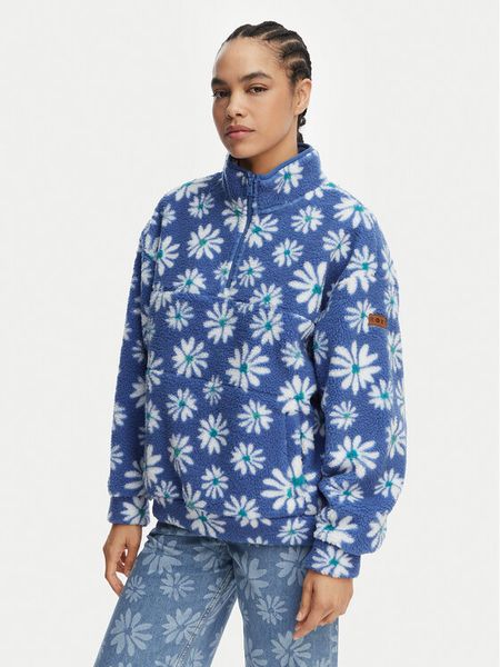 Roxy Polar Jive Talking Bonded ERJPF03208 Niebieski Oversize. Niebieskie bluzy z polaru Roxy, m, bez wzorów, z polaru. Za 339.99 zł.