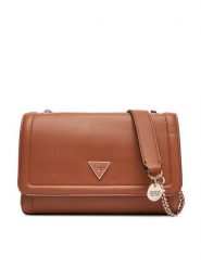 Guess Torebka Noelle II HWZG96 72210 Brązowy. Brązowe torebki klasyczne Guess, z aplikacjami, ze skóry, bez dodatków. Za 389.99 zł.