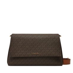 Torebka MICHAEL Michael Kors. Brązowe listonoszki MICHAEL Michael Kors, bez wzorów, bez dodatków. Za 939.99 zł.