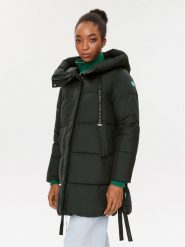 Save The Duck Kurtka puchowa Erin D41327W RECY17 Khaki Regular Fit. Brązowe kurtki Save the duck, na zimę, bez wzorów, z puchu, bez kaptura. Za 999.99 zł.