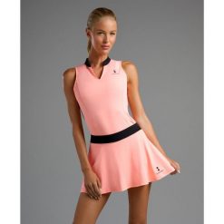 Koszulka Damska Elegance Tennis/Padel/Golf. Brązowe swetry NORDICDOTS, xs, bez wzorów, z elastanu, bez ramiączek. W wyprzedaży za 153.00 zł.