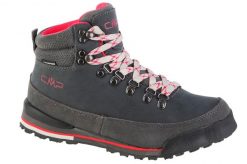Buty trekkingowe damskie, CMP Heka WP Wmn Hiking. Szare buty trekkingowe CMP, bez wzorów, z materiału, bez zapięcia, outdoorowe. Za 379.99 zł.