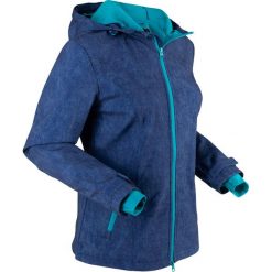 Kurtka funkcyjna softshell bonprix kobaltowo-ciemnoturkusowy melanż. Kurtki marki bonprix. Za 99.99 zł.