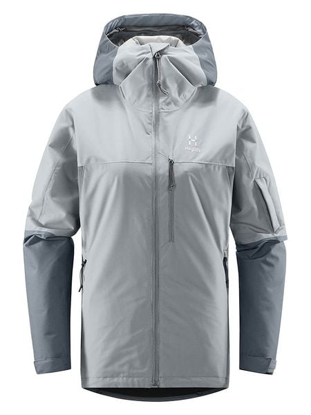 Haglöfs Kurtka narciarska "Gondol Insulated" w kolorze szarym rozmiar: L. Szare kurtki narciarskie Haglöfs, l, bez wzorów, bez kaptura, narciarskie. Za 528.34 zł.