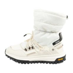 Buty śniegowce Colmar Warmer Polar 202 białe. Białe śniegowce bez wzorów, z gumy, przed kolano, bez zapięcia. Za 518.78 zł.