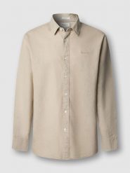 Pepe Jeans Koszula "Payton" w kolorze beżowym rozmiar: XL. Brązowe koszule Pepe Jeans, xl, bez wzorów, z jeansu, bez kołnierzyka, bez ramiączek. Za 173.99 zł.