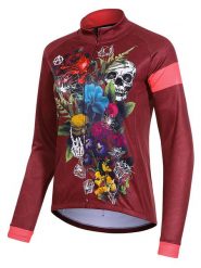 Protective Koszulka kolarska "P-New Rose" w kolorze czerwonym rozmiar: 42. Czerwone t-shirty sportowe Protective, bez wzorów, z materiału, bez ramiączek, rowerowe. Za 132.05 zł.