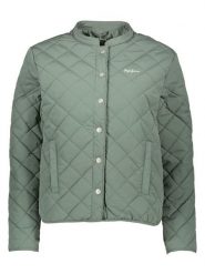 Pepe Jeans Kurtka pikowana w kolorze zielonym rozmiar: XL. Zielone kurtki Pepe Jeans, xl, bez wzorów, z jeansu, bez kaptura. Za 184.89 zł.