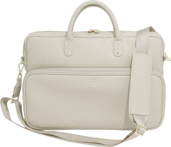 Torba na laptopa Stackers 43 x 37 cm kremowa. Białe torby na laptopa Stackers, bez wzorów. Za 439.00 zł.
