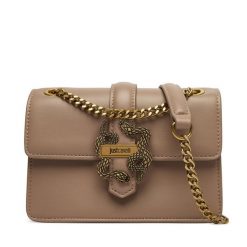 Torebka Just Cavalli. Brązowe torebki klasyczne Just Cavalli, bez wzorów, klasyczne, bez dodatków. Za 819.99 zł.