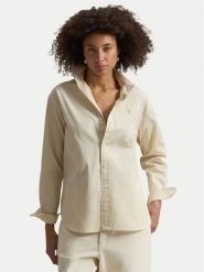 Polo Ralph Lauren Koszula 211910743505 Beżowy Regular Fit. Brązowe koszule Polo Ralph Lauren, xl, bez wzorów, z bawełny, bez kołnierzyka, bez ramiączek. Za 859.99 zł.