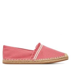 Espadryle Tommy Hilfiger. Czerwone espadryle Tommy Hilfiger, bez wzorów, bez obcasa. Za 309.99 zł.