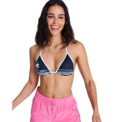Trójkątny stanik bikini dla Kobiety THE RETRO ESSENTIALS Czarny. Szare bikini Roxy, bez wzorów, z elastanu, retro. Za 129.99 zł.