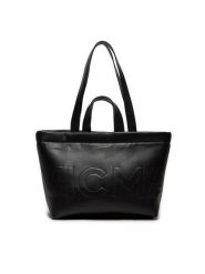 Vic Matié Torebka 1E0738T 999D040101 Czarny. Czarne shopper bag Vic Matié, bez wzorów, ze skóry, bez dodatków. Za 1,819.00 zł.