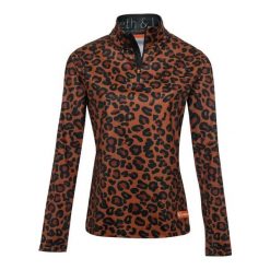 Bluza narciarska Damska Gareth & Lucas The One Hundred and Twenty-One. Brązowe bluzy bez kaptura GARETH & LUCAS, bez wzorów, z elastanu, narciarskie. Za 229.99 zł.