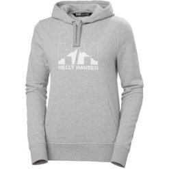 Bluza z kapturem damska Helly Hansen Nord Graphic Pullover Hoodie. Szare bluzy Helly Hansen, xs, bez wzorów, sportowe, bez ramiączek, z kapturem. Za 372.50 zł.