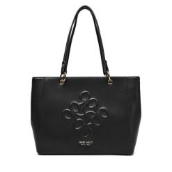 Torebka Nine West. Czarne torebki klasyczne Nine West, bez wzorów, klasyczne, bez dodatków. Za 249.99 zł.