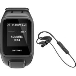 Tomtom SPARK FIT MUSIC L + SŁUCHAWKI BT Zegarek. Czarne zegarki sportowe TomTom. Za 949.99 zł.