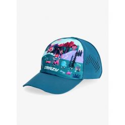 Czapka z daszkiem Crazy Cap Bro - i love mountain. Zielone czapki z daszkiem Crazy, bez wzorów. Za 209.99 zł.