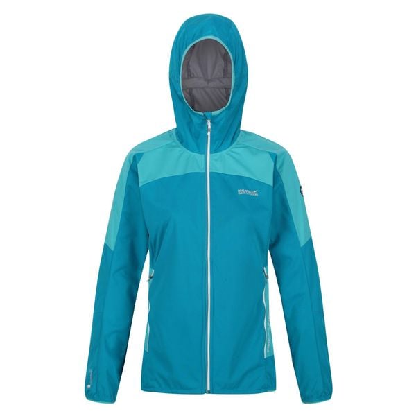 Kurtka Damska Softshell Tarvos IV. Niebieskie kurtki przejściowe sportowe Regatta, s, bez wzorów, z softshellu, bez kaptura, trekkingowe. Za 130.99 zł.