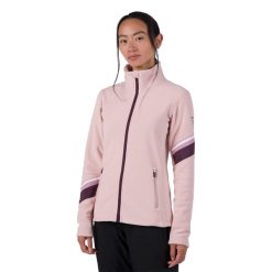 Bluza damska Rossignol Strawpile Fleece Fz. Czerwone bluzy Rossignol, na zimę, xs, bez wzorów, bez kaptura, narciarskie. Za 279.00 zł.