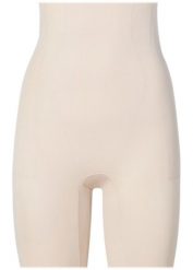 Spodnie modelujące o średnim stopniu modelowania sylwetki. Brązowe bielizna modelująca bonprix, bez wzorów. Za 109.99 zł.