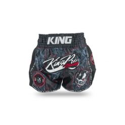 Szorty do boksu tajskiego King Pro Boxing Demon 1. Czarne szorty KING PRO BOXING, bez wzorów, sportowe. Za 332.50 zł.