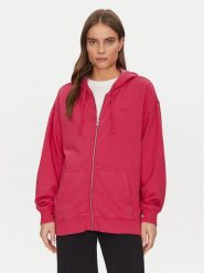 Vans Bluza VN000GGBC9L1 Różowy Oversize. Czerwone bluzy Vans, l, bez wzorów, z syntetyku, bez kaptura. Za 209.99 zł.
