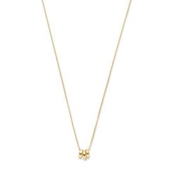 Beloro Naszyjnik Beloro Jewels Della Spiga Emilia złoty - 9-karatowe złoto Naszyjniki 1 ct Damski. Żółte naszyjniki Beloro, z materiału, złote. Za 934.99 zł.