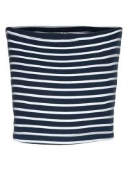 Blue Effect Top w kolorze granatowo-białym rozmiar: 176. Białe topy Blue Effect, bez wzorów, bez kołnierzyka, bez ramiączek. Za 34.99 zł.