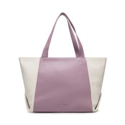 Torebka Jenny Fairy. Fioletowe shopper bag Jenny Fairy, bez wzorów, bez dodatków. Za 89.98 zł.