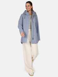 Fuchs Schmitt Płaszcz przejściowy w kolorze błękitnym rozmiar: 48. Niebieskie płaszcze Fuchs Schmitt, bez wzorów, bez kaptura. Za 404.99 zł.