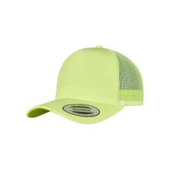 Czapka Urban Classics neon retro. Żółte czapki z daszkiem Urban Classics, bez wzorów, retro. Za 129.50 zł.