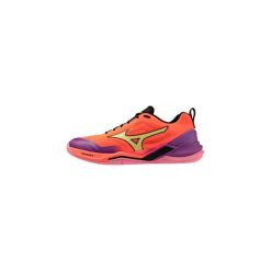 Buty halowe Mizuno Wave Stealth Elite. Brązowe buty treningowe Mizuno, bez wzorów, bez zapięcia, do piłki ręcznej, mizuno wave. Za 682.50 zł.