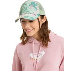 Czapka Trucker dla Kobiety INTO THE SUN Zielony. Zielone czapki z daszkiem Roxy, bez wzorów, z materiału. Za 129.99 zł.