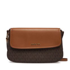 Torebka MICHAEL Michael Kors. Brązowe listonoszki MICHAEL Michael Kors, bez wzorów, bez dodatków. Za 709.99 zł.