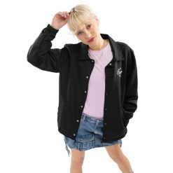 Kurtka coach Surf damska SIROKO Black Moon-W. Białe kurtki SIROKO, m, bez wzorów, bez kaptura. W wyprzedaży za 169.00 zł.