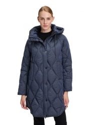 Betty Barclay Płaszcz pikowany w kolorze granatowym rozmiar: 46. Niebieskie płaszcze Betty Barclay, bez wzorów, bez kaptura. Za 300.92 zł.