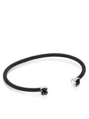 TOUS Bransoletka Mesh 1002820570 Czarny. Czarne bransoletki tous, metalowe. Za 949.99 zł.