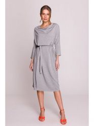 Stylove Sukienka w kolorze szarym rozmiar: S/M. Szare sukienki Stylove, m, bez wzorów, z tkaniny, bez kołnierzyka, bez ramiączek, midi. Za 225.57 zł.