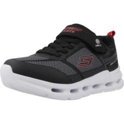 Buty SKECHERS GLIDE STEP LIGHT Czarny. Czarne buty trekkingowe Skechers, bez wzorów, z syntetyku, bez zapięcia, trekkingowe. Za 238.99 zł.