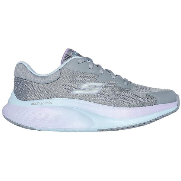 Buty sportowe damskie Skechers Go Walk Max Walker. Szare buty sportowe lifestyle Skechers, bez wzorów, sportowe, bez zapięcia. Za 490.00 zł.