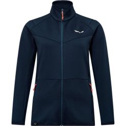 Bluza trekkingowa damska Puez Cammino PL Women. Niebieskie bluzy Salewa, s, bez wzorów, z dzianiny, klasyczne, bez ramiączek, bez kaptura. Za 407.00 zł.