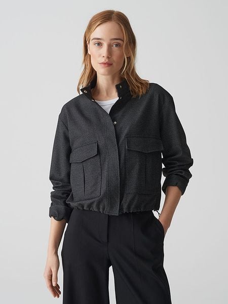 OPUS Kurtka przejściowa w kolorze czarnym rozmiar: 38. Czarne kurtki Opus, bez wzorów, bez kaptura. Za 284.15 zł.