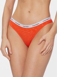 Calvin Klein Underwear Figi klasyczne 000QD5050E Pomarańczowy. Brązowe figi Calvin Klein Underwear, bez wzorów, z syntetyku. Za 69.99 zł.